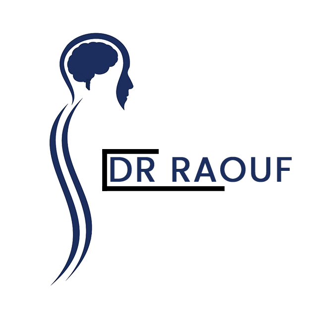 لوگوی رسمی دکتر رئوف، متخصص و جراح مغز و اعصاب و ستون فقرات